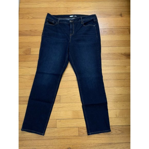 Old Navy Denim - Old Navy Power Slim Straight Jeans Women's 14